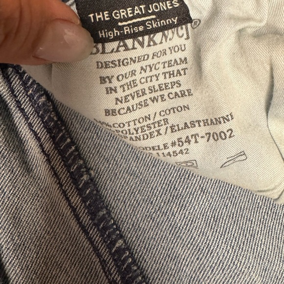 BlankNYC Women's Blue Distressed Jeans Size 28. #25 - Picture 7 of 11